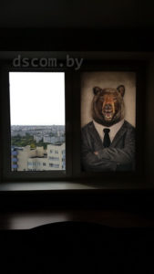 ролло с фотопринтом, фотопечать на рольшторе